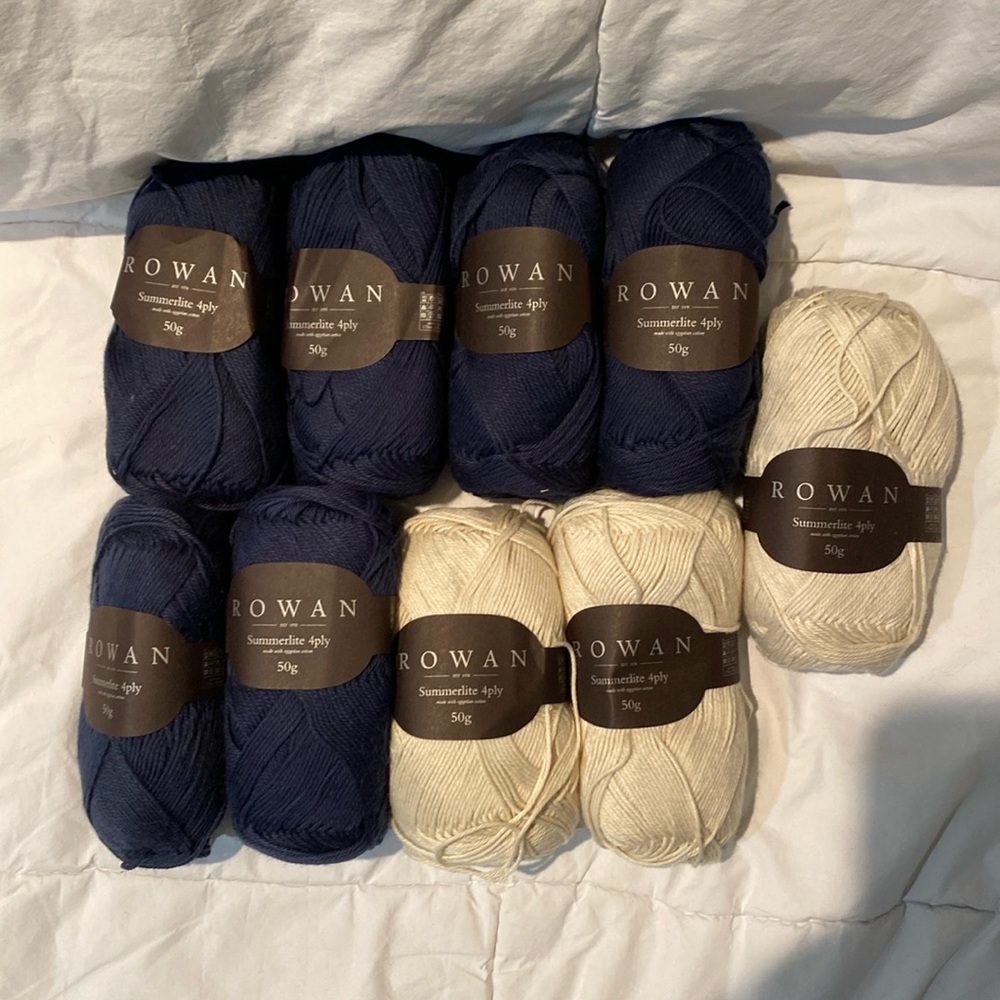 Rowan Summerlite 4 ply Yarn